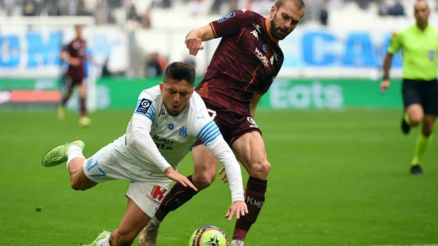 マルセイユは引き分け