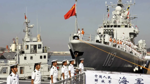 中国の作戦は台湾を包囲する