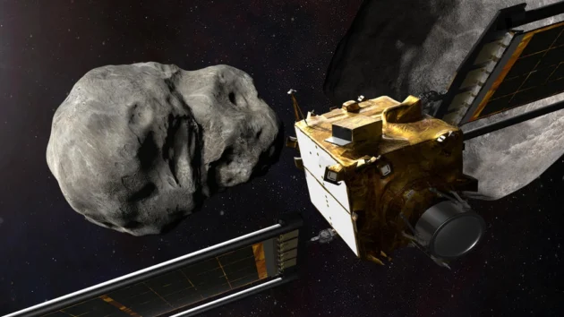 NASAは初めて小惑星を迂回するために小惑星に衝突した