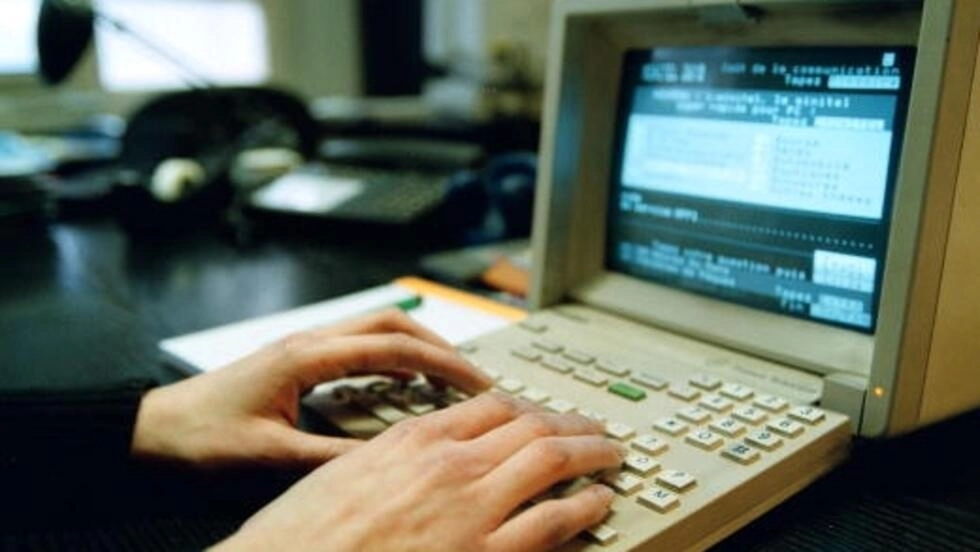 ミニテルのユーザー。© Getty Images/コントリビューター