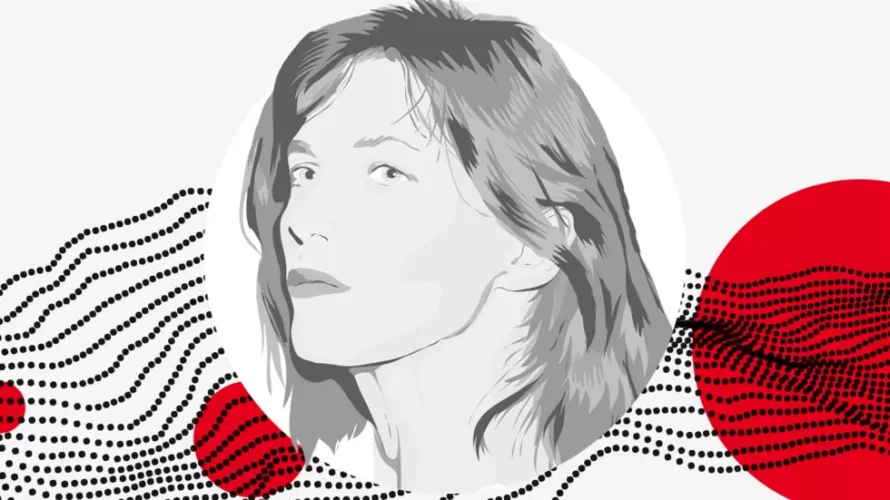 Jane Birkin. © Support graphique/FMM