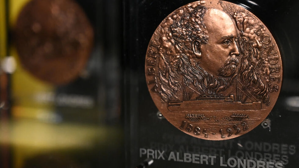 2019年10月29日にパリで撮影されたジャーナリズムのためのアルバート・ロンドレス賞。© AFP / DOMINIQUE FAGET