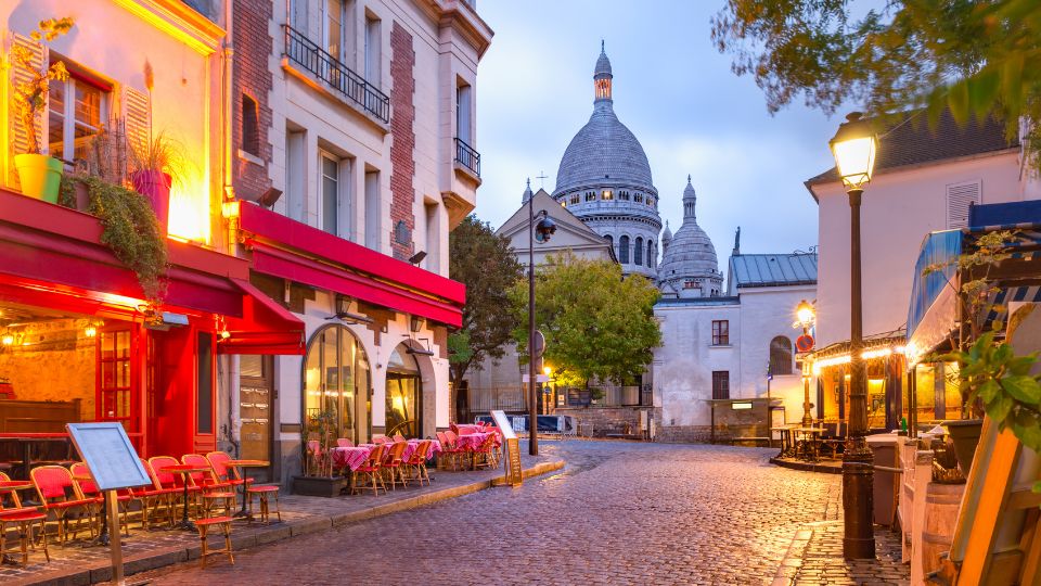 La basilique du Sacré-Cœur sur la colline de Montmartre