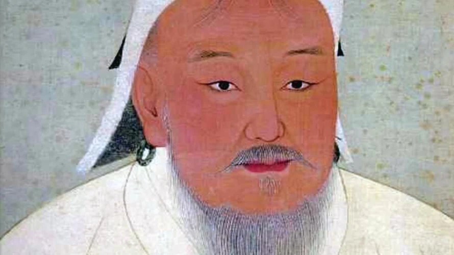 ジンギス・ハーンの死後の肖像画(1162-1227)。彼の生前、彼のイメージは保存されなかった。歴史の写真/ユニバーサル - 歴史の写真