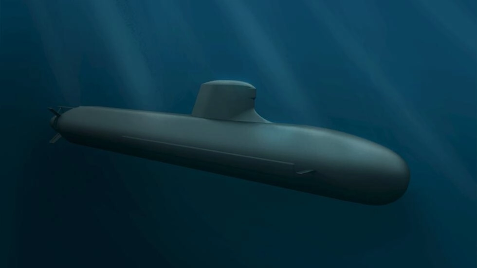 バラクーダ級潜水艦のアーティストの印象。これらのうち4つはオランダ海軍に届けられることになっている。ロイター経由のDCNS/配布資料