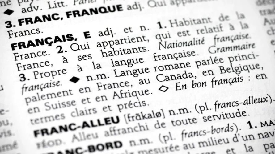 辞書のフランス語 © SylvieBouchard