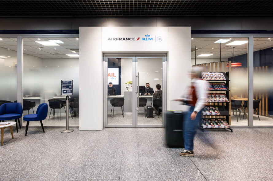 ブリュッセル南駅 Air＆Rail ラウンジ