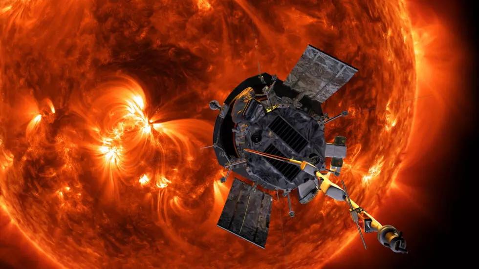 パーカーの太陽探査機は、太陽の表面から620万キロメートル以内に移動します。© Steve Gribben/Reuters - NASA/Johns Hopkins APL
