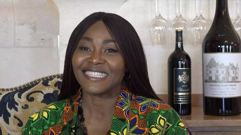 ボルドーを拠点とするワインコンサルタントのVines de RosaのCEO、Chinedu Rita Rosa。2025年3月18日。© RFI/ヤン・ファン・デル・マデ