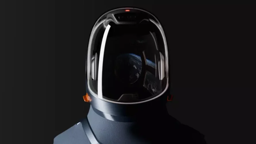 EuroSuitは、デカトロンと共同で開発されたプロトタイプの車載宇宙服で、フランス人宇宙飛行士ソフィー・アデノが国際宇宙ステーションでテストします。© デカトロン